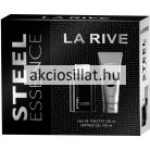 La Rive Steel Essence ajándékcsomag (EDT + Tusfürdő)