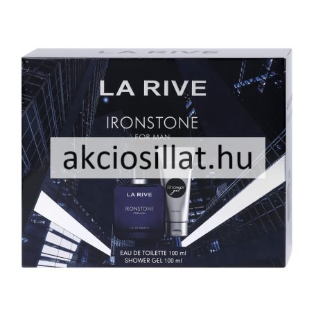 La Rive Ironstone Man ajándékcsomag (EDT + Tusfürdő)