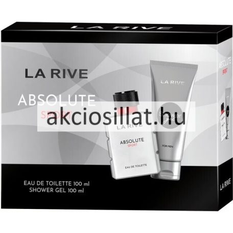 La Rive Absolute Sport ajándékcsomag (EDT + Tusfürdő)