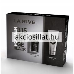   La Rive 315 Prestige Black ajándékcsomag (EDT + Tusfürdő)