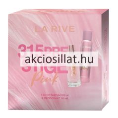 La Rive 315 Prestige Pink ajándékcsomag (EDP + Dezodor)