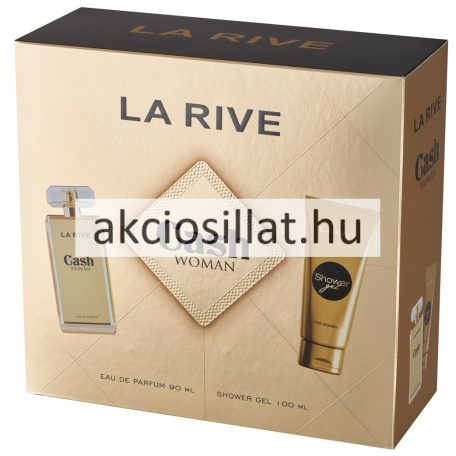 La Rive Cash Women ajándékcsomag (EDP + Tusfürdő)