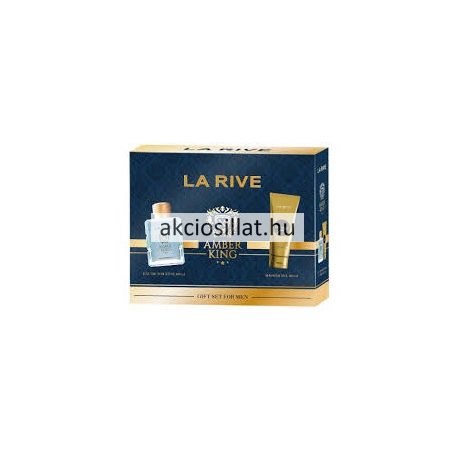 La Rive Amber King ajándékcsomag (EDT + Tusfürdő)