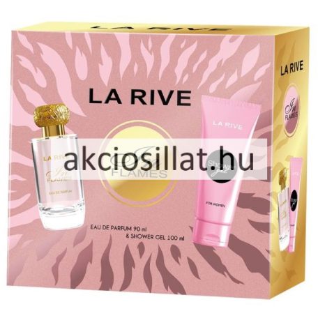La Rive In Flames ajándékcsomag (EDP + Tusfürdő)