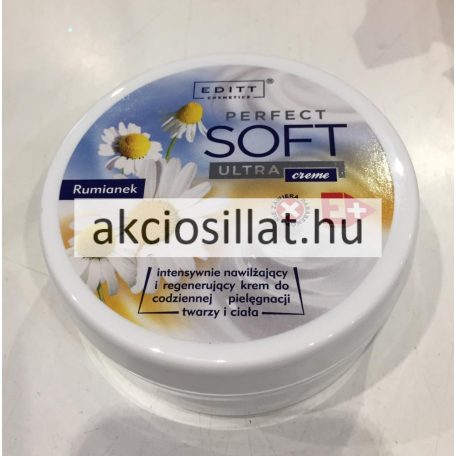 Editt Cosmetics Perfect Soft Ultra Kamilla Parabénmentes arc és testkrém 150ml