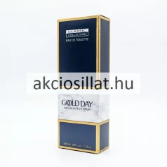 Classic Collection Gold Day EDT 100ml női parfüm aranykeretes sötétkék és márványmintás díszdobozzal akciosillat