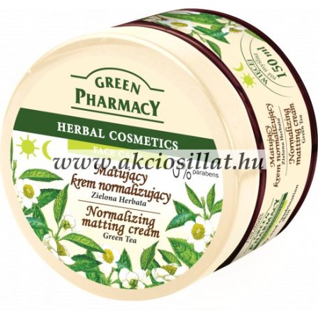 Green-Pharmacy-mattito-arckrem-zold-tea-kivonattal-150ml