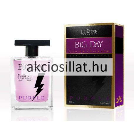 Luxure Big Day Purple EDT 100ml / Carolina Herrera Bad Boy Dazzling Garden parfüm utánzat