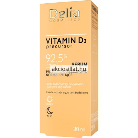 Delia Cosmetic Vitamin D3 Precursor Rántalanító Normalizáló Arcszérum 30ml