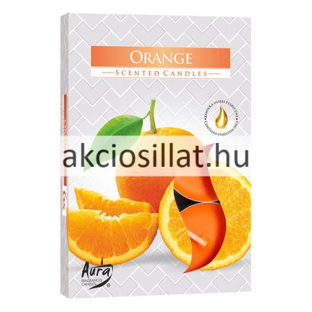 Aura Orange illatos teamécses 6db 