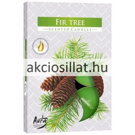 Aura Fir Tree Erdei Fenyő illatos teamécses 6db