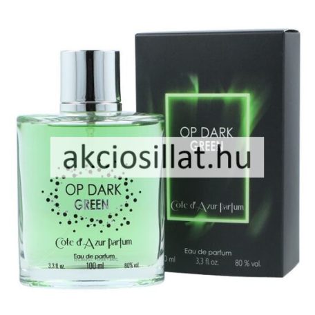 Cote d'Azur OP Dark Green EDP 100ml / Yves Saint Laurent Black Opium parfüm utánzat