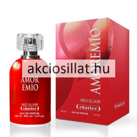 Chatler Amoremio Red Elixir Women EDP 100ml / Cacharel Amor Amor Elixir Passion parfüm utánzat női