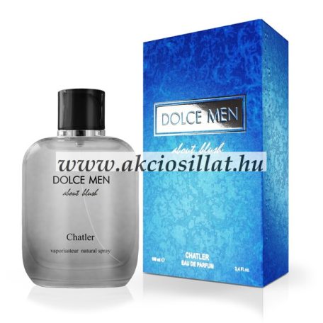 Chatler Dolce Men EDP 100ml /  Dolce Gabbana Light Blue Homme parfüm utánzat