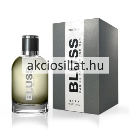 Chatler Bluss Grey Men EDP 100ml / Hugo Boss Bottled parfüm utánzat férfi