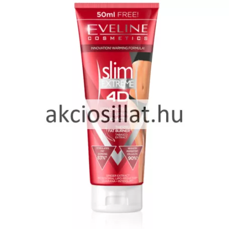 Eveline Slim Extreme 3D termoaktív karcsúsító anticellulit szérum 250ml