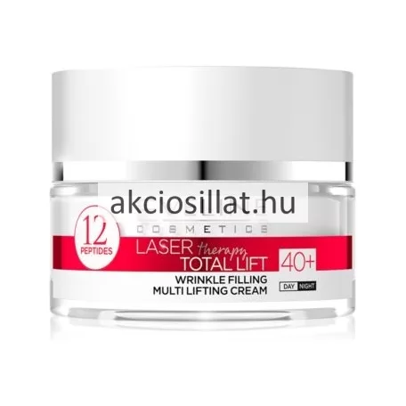 Eveline Laser Therapy Total Lift 40+ nappali és éjszakai arckrém 50ml
