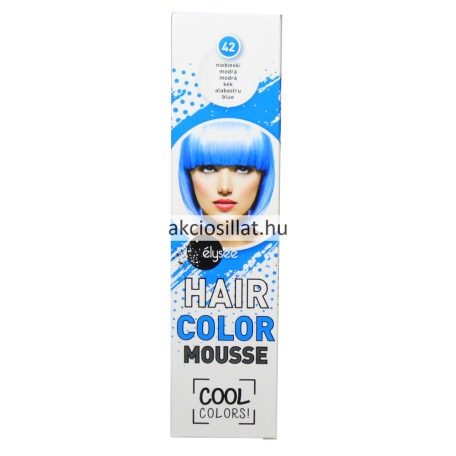 Élysée Hair Color Mousse Hajszínezőhab 75ml Kék 42