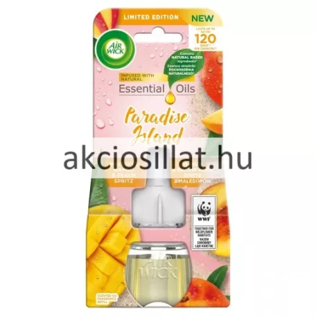 Air Wick Elektromos Utántöltő Paradise Island Mango & Peach Spritz 19ml