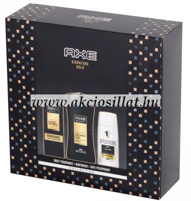 Axe Signature Gold prémium ajándékcsomag Olcsó parfüm Adidas férfi ajándékcsomag ár, vásárlás, rendelés, vélemények