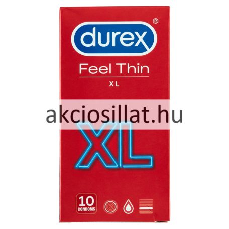 Durex Feel Thin XL Óvszer 10db