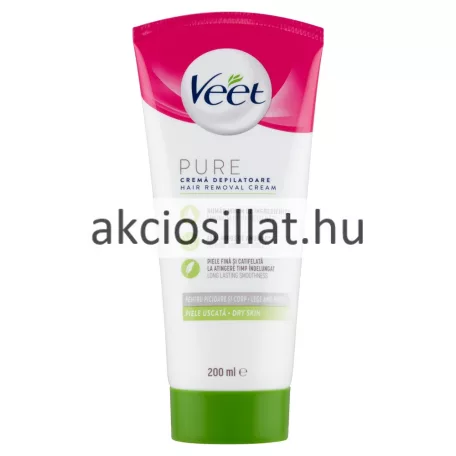 Veet Pure szőrtelenítő krém száraz bőrre 200ml