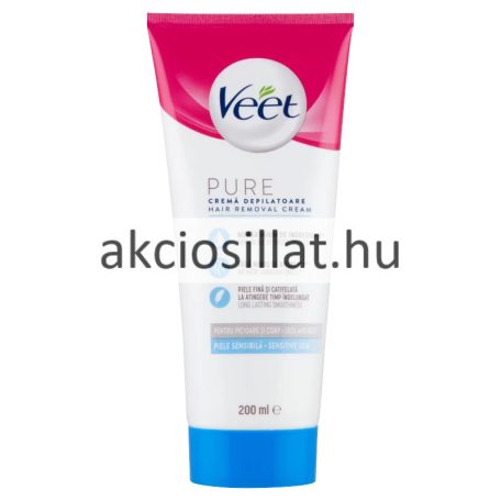 Veet Pure szőrtelenítő krém érzékeny bőrre 200ml