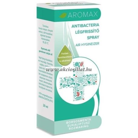 Aromax-Antibacteria-Legfrissito-Spray-Borsosmenta-eukaliptusz-rozmaring-20ml