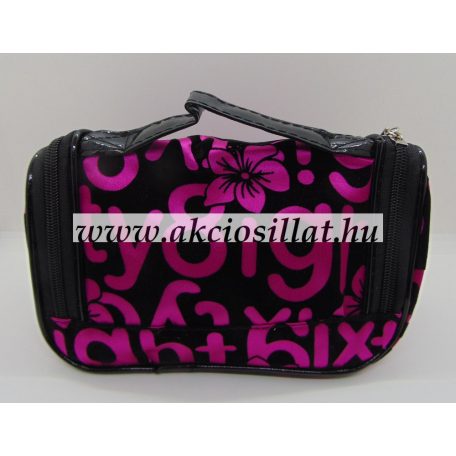 Kicsi kozmetikai táska rózsaszín számos