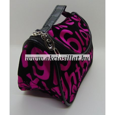 Kicsi kozmetikai táska rózsaszín számos