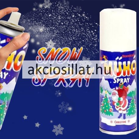 Christine Dekorációs Műhó Spray Fehér 150ml