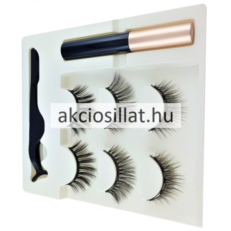 Mágneses műszempilla 3 pár + tus + aplikátor