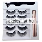 Mágneses műszempilla 5 pár + tus + aplikátor