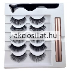 Mágneses műszempilla 5 pár + tus + aplikátor