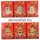 Öntapadós gyerek műköröm karácsonyi 12db