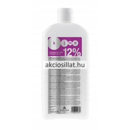 Kallos Kjmn Oxi Hidrogén-Peroxid Emulzió 12% 1L