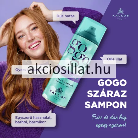 Kallos Gogo száraz sampon 200ml
