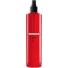 Kallos LAB 35 Finishing Spray 300ml-es hajformázó spray áttetsző, élénkpiros flakonja precíz fekete pumpás adagolófejjel.