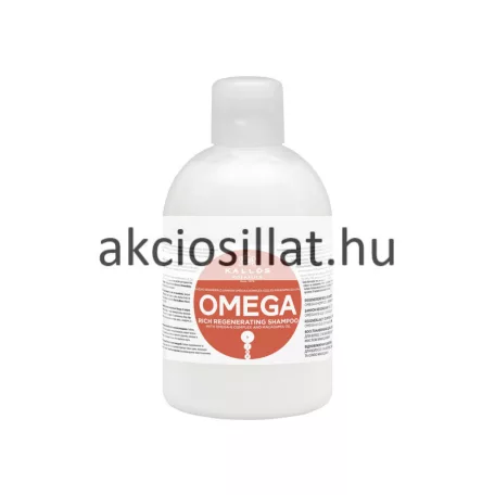 Kallos Kjmn Omega sampon Omega-6 komplex-szel és makadámia olajjal 1000ml