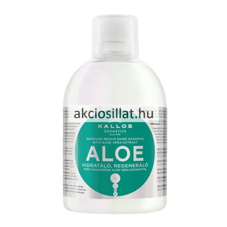 Kallos Kjmn Aloe Hidratáló Regeneráló sampon aloe vera kivonattal 1000ml