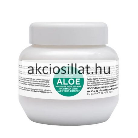 Kallos Kjmn Aloe Hidratáló Regeneráló hajpakolás aloe vera kivonattal 275ml