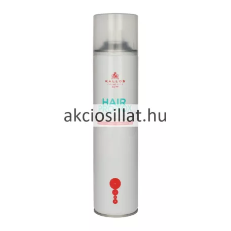 Kallos Kjmn Hair Pro-tox keratinos és kollagénes hajlakk 400ml szalonméretű fehér flakonban