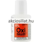 Kallos Professional illatosított oxi krém 6 százalékos oxidációs emulzió 60ml flakonban
