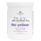 Kallos Plex No Yellow Hamvasító Hajpakolás sárga tónusok ellen 1000ml 