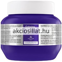 Kallos Silver Reflex hamvasító hajpakolás 275ml