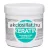 Kallos Kjmn Keratin 275ml-es regeneráló hajpakolás fehér kerek tégelyben, türkizkék mintás felirattal.