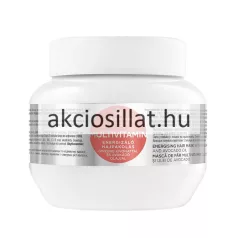   Kallos Kjmn Multivitamin Energizáló hajpakolás Ginzeng és Avokádó olajjal 275ml
