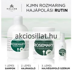   Kallos Kjmn Rozmaring Hajpakoló Krém Rozmaring és Menta kivonattal 275ml