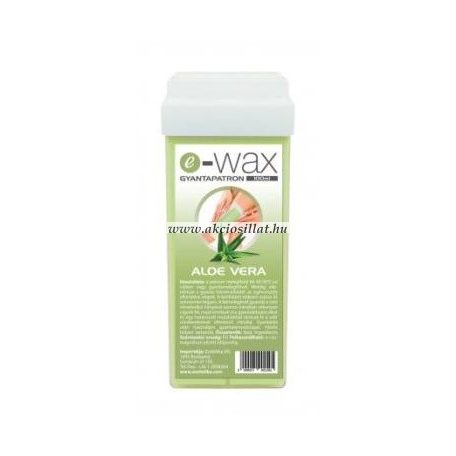E-Wax Gyantapatron Aloe Vera széles görgőfejjel 100ml