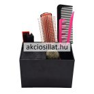 Eszköztartó és Olló tartó fekete 6 rekeszes